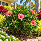 Hibiscus Painted Lady Pink