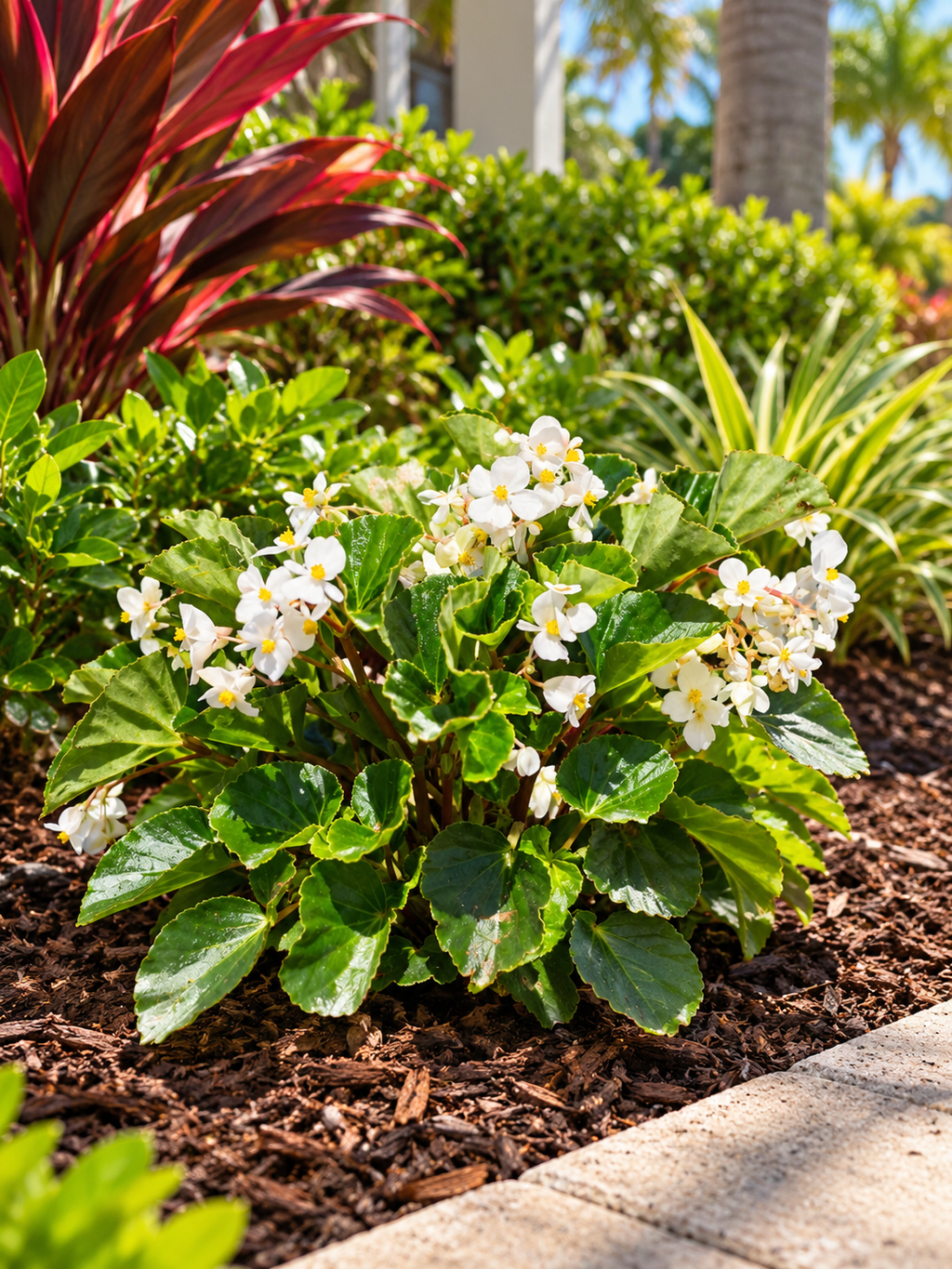Begonia BabyWing White