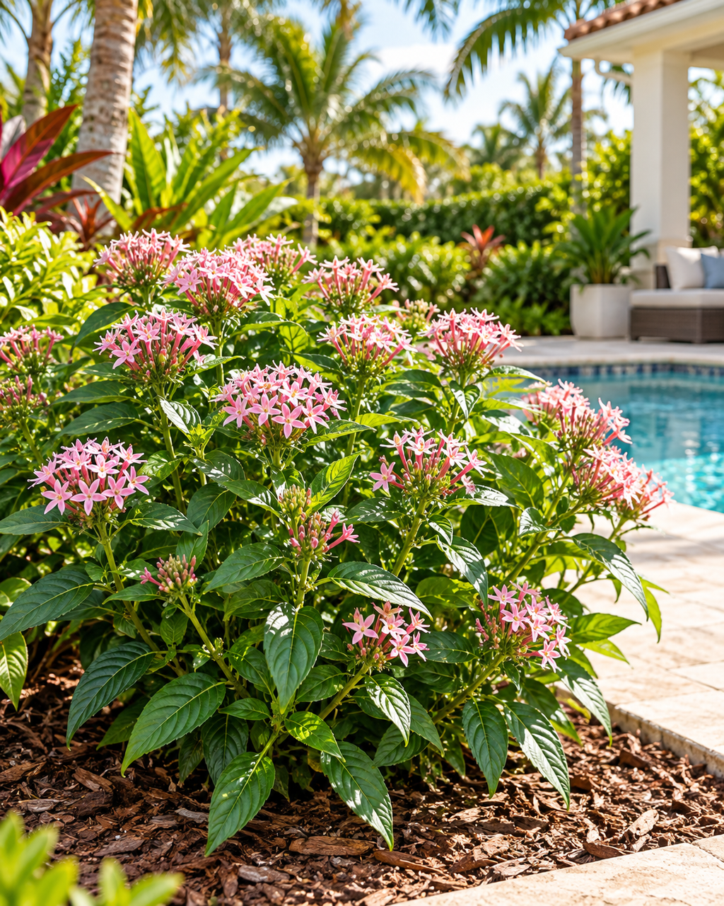 Pentas Starcluster Apple Blossom
