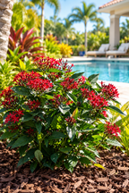 Pentas Starcluster Red