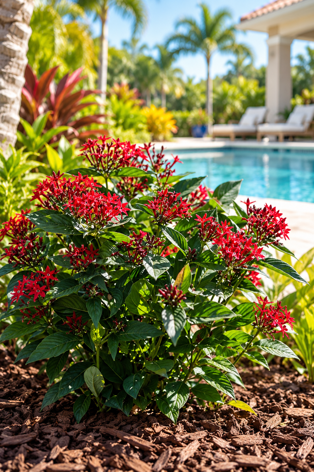 Pentas Starcluster Red