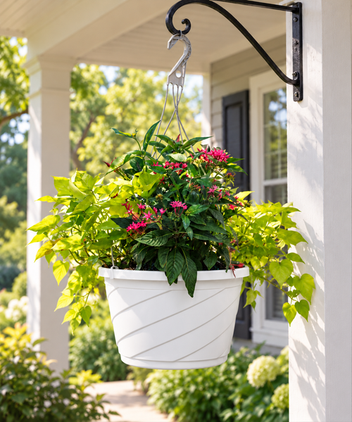 12" Combo Hanging Basket