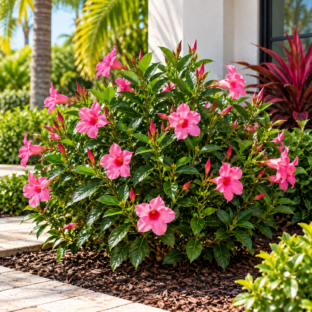 Mandevilla XP Pink Bush